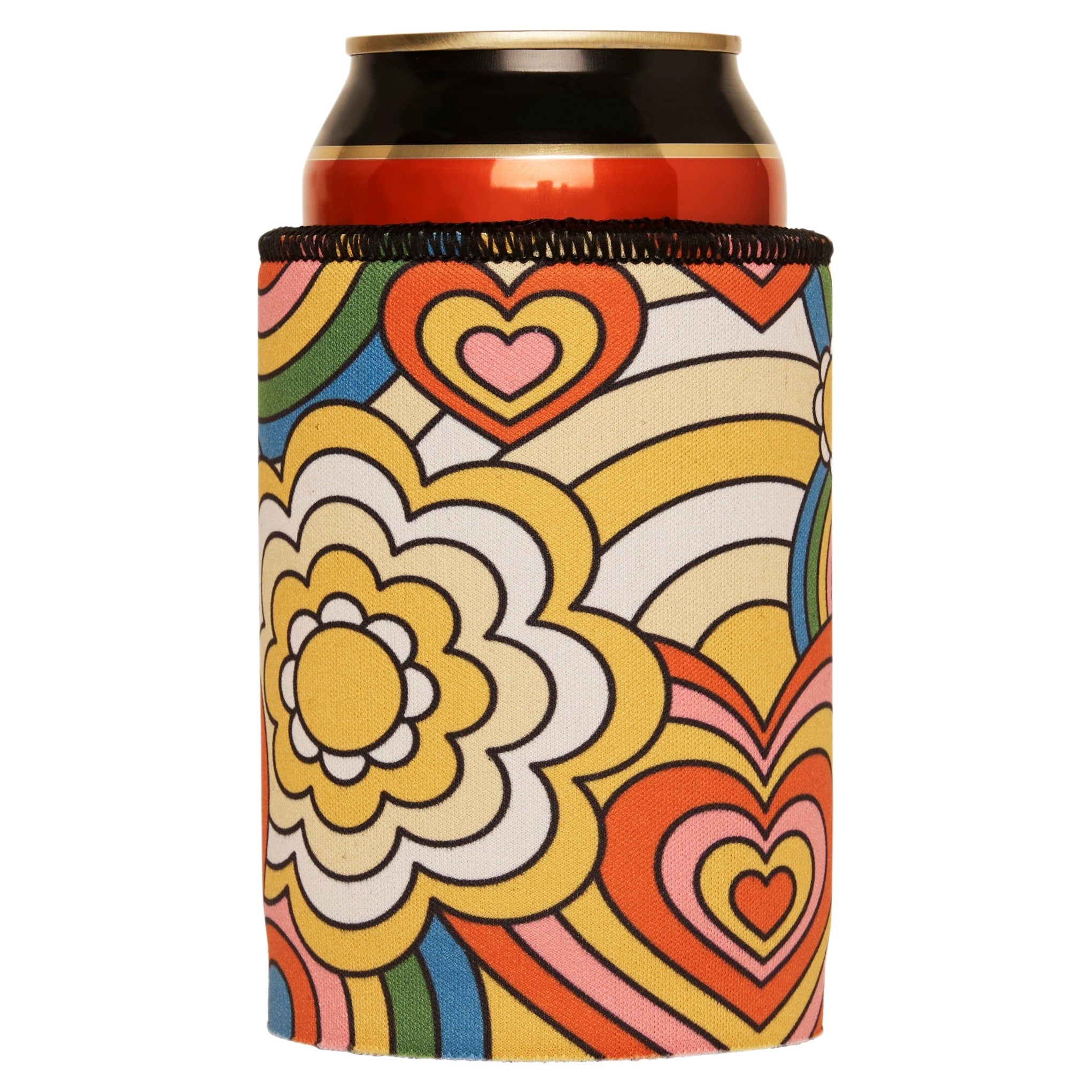 V570-ST-2459-A-202503260841-00 60s Hearts Stubby Cooler - Standard - Image 1