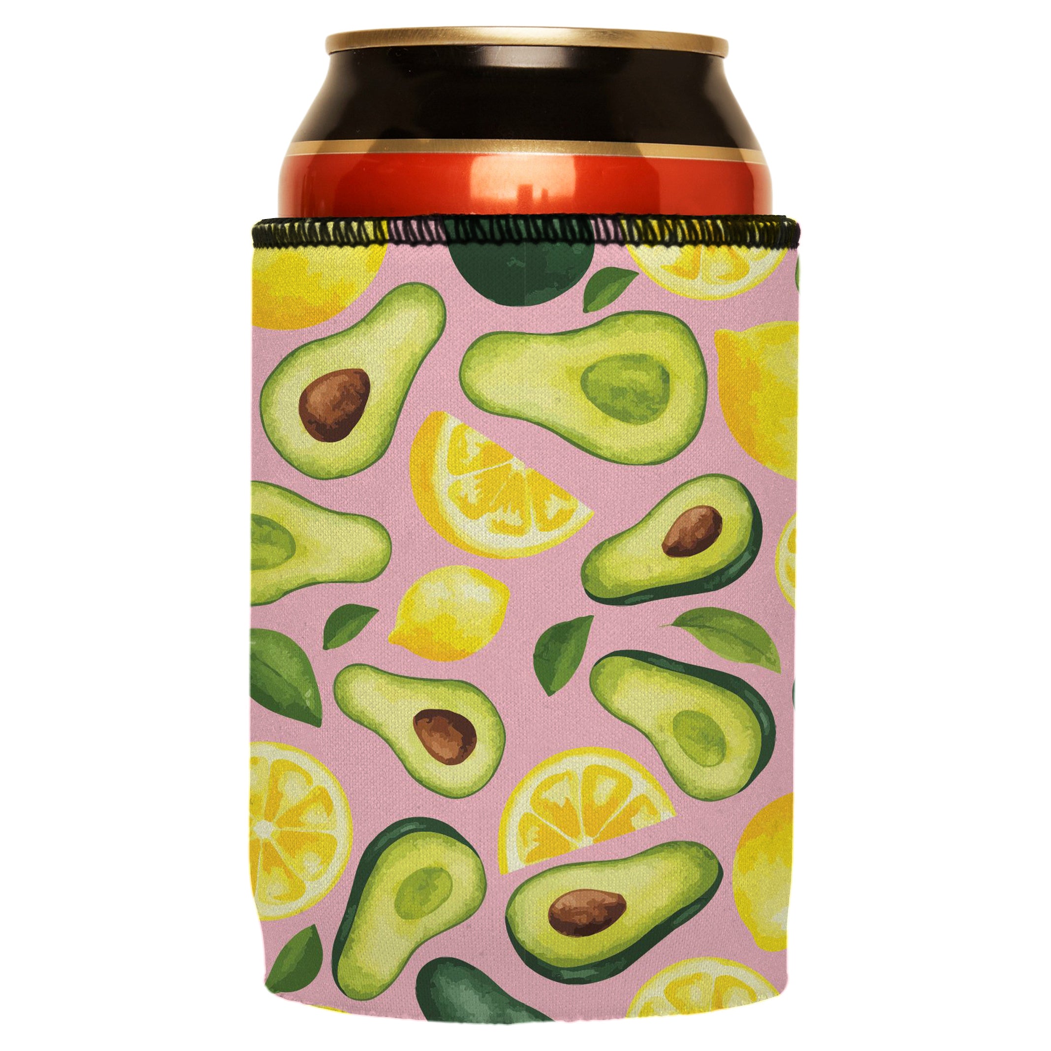 V570-ST-2811-A-202503260835-00 Avos & Lemons Stubby Cooler - Standard - Image 1