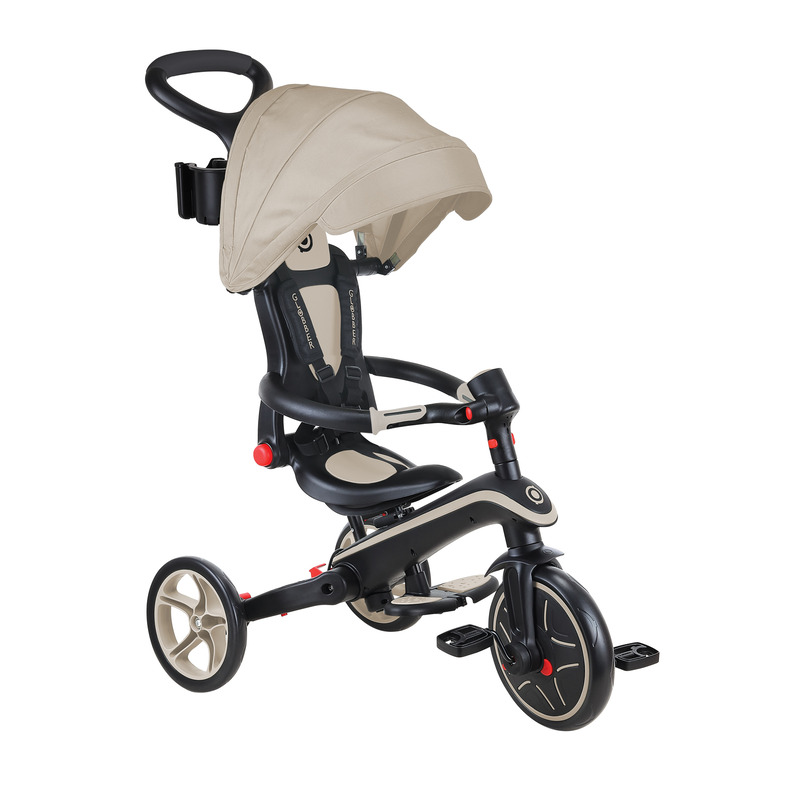 V572-732-466-2-AUS-202503280125-00 Globber EXPLORER Trike 4in1 FOLDABLE - Taupe - Image 1