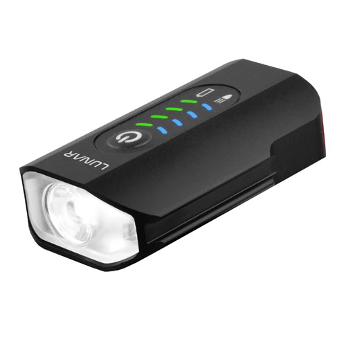 V572-LN-CALLISTO-202503282115-00 *LUNAR 2 In 1 Light - CALLISTO - 600 Lumens - Front and Rear Light USB-C - Includes Helmet Mount - Image 1