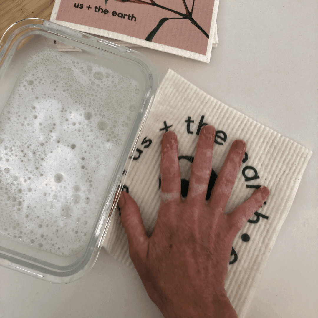 V573-SGLSWE-7-140285-00 Single Swedish Eco Sponge - Washable & Biodegradable - Image 1