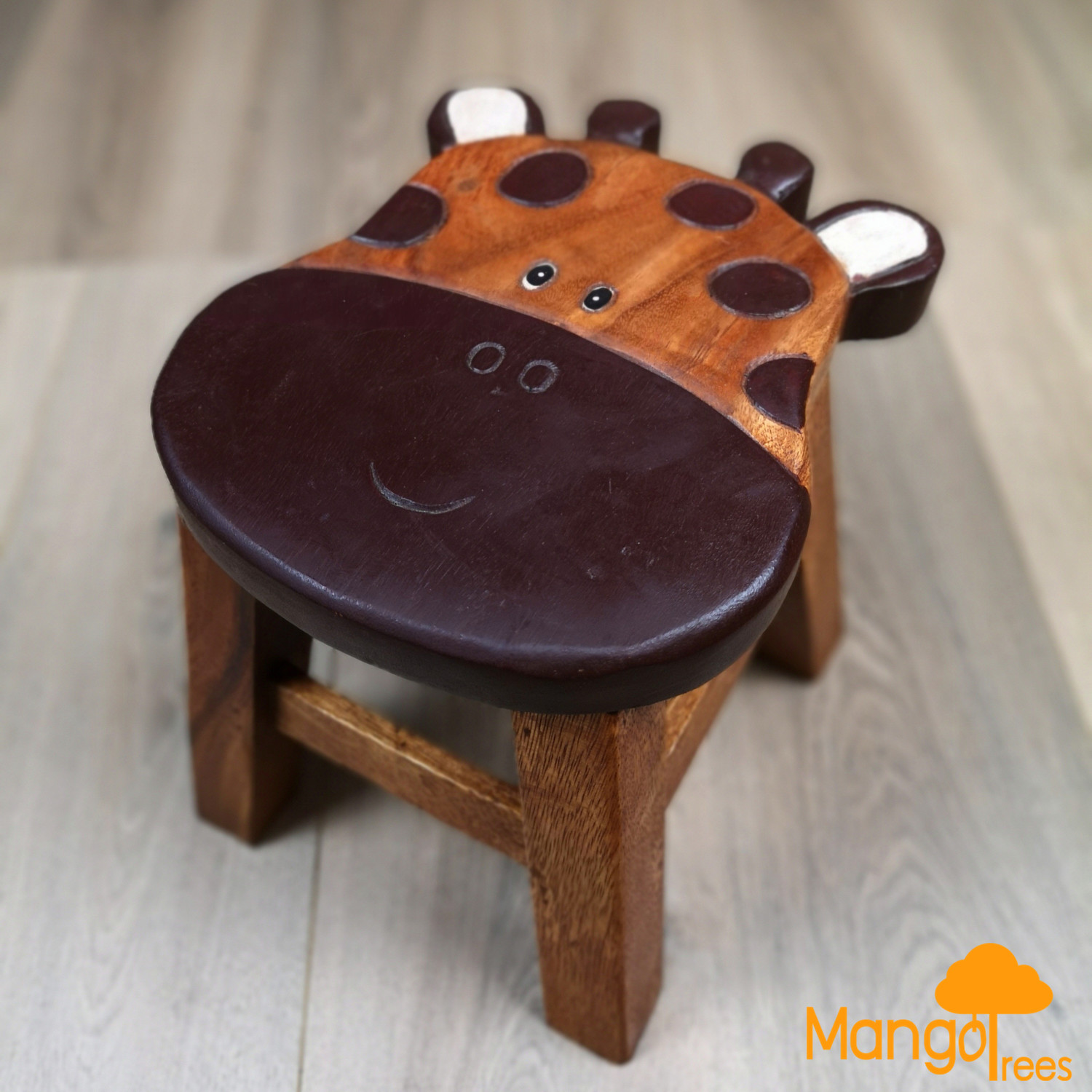 edf Kids Wooden Stool Giraffe - Image 1