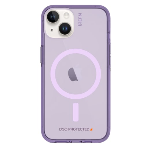 V578-EFCTAAE197PUR-226614-00 EFM Alta Case Magsafe Armour with D3O Crstalex For iPhone 14 Plus (6.7") - Purple - Image 1