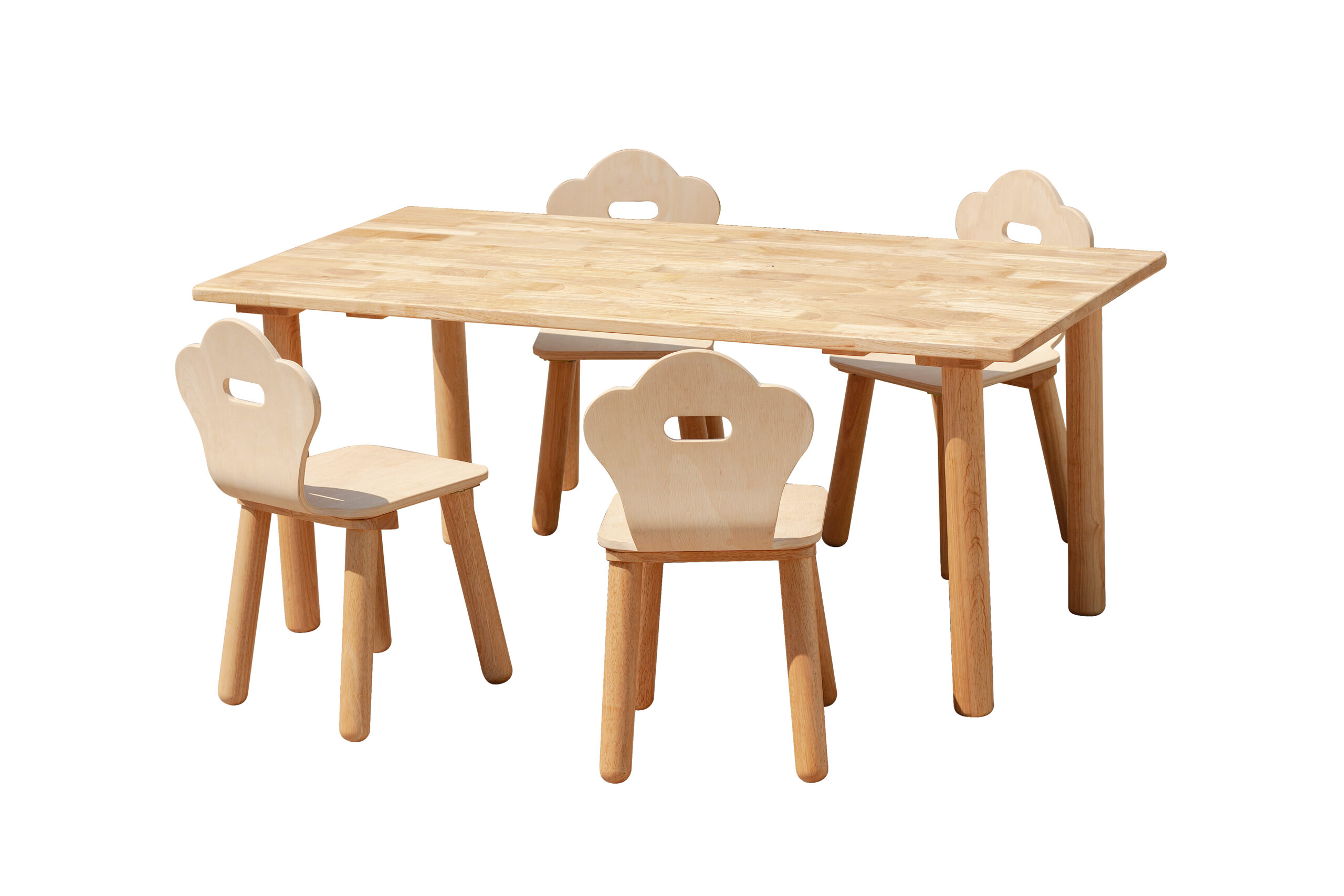 V59-1058-202505160946-00 Classic Rectangular table and 4 chairs - Image 1