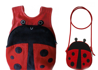 V59-300-01 Lady Bug Back Pack - Image 1