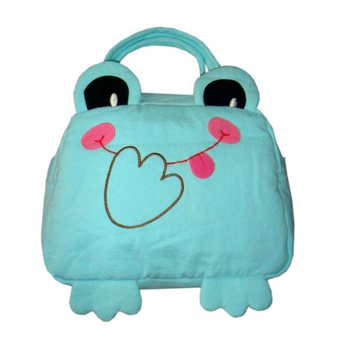 V59-318-Blue-01 Tree Frog Lunch Box Blue - Image 1