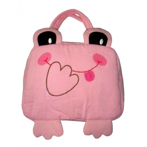 V59-318-Pink-01 Tree Frog Lunch Box Pink - Image 1