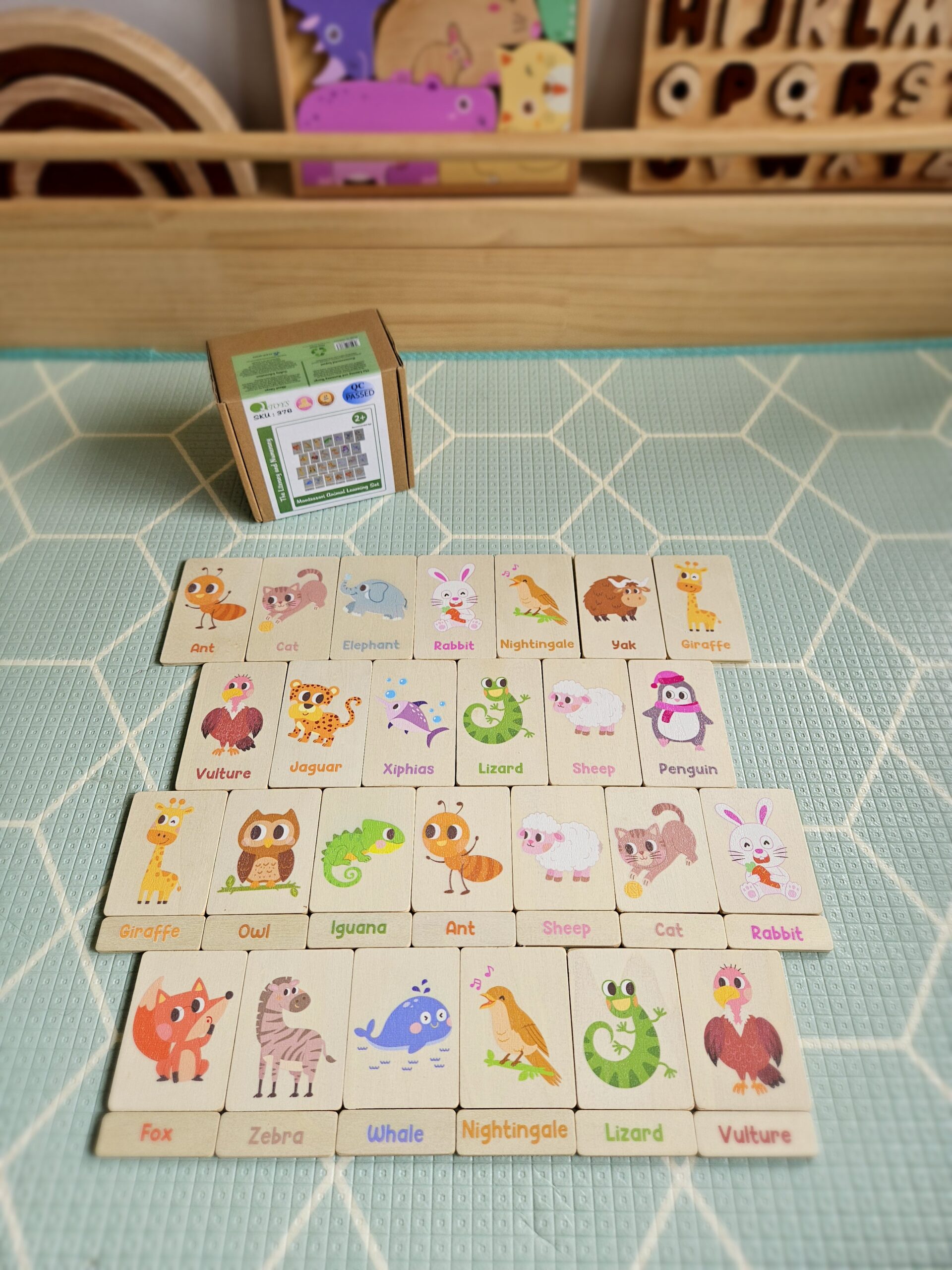 V59-376-202503201035-00 Montessori Animal Learning Set - Image 1