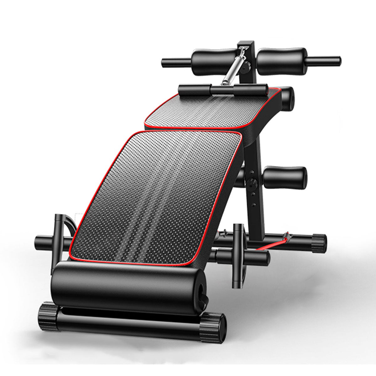 V610-GYM-SIT-83124-218920-00 Foldable Weight Sit Up Bench Press Adjustable Home Gym Abdominal Exercise Fitness - Image 1