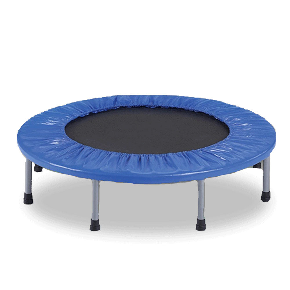 V610-MINTRAM-40-BLU-219001-00 40" Mini Trampoline Jogger Rebounder Home Gym Workout Fitness Blue - Image 1