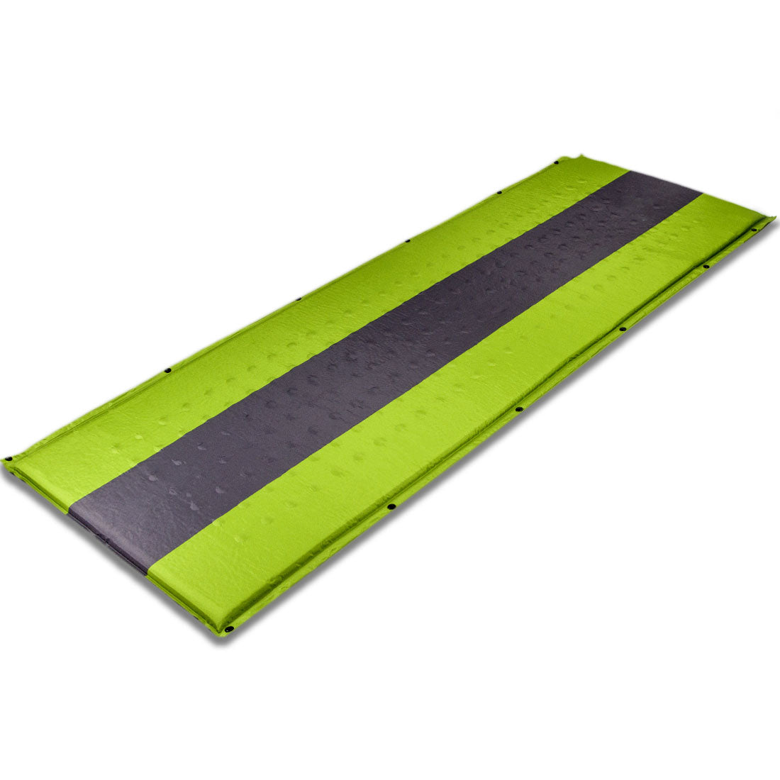 V610-SELMATS8573-GR-SIN-218830-00 Self Inflating Mattress Sleeping Pad Mat Air Bed Camping Camp Hiking Joinable - green - Image 1