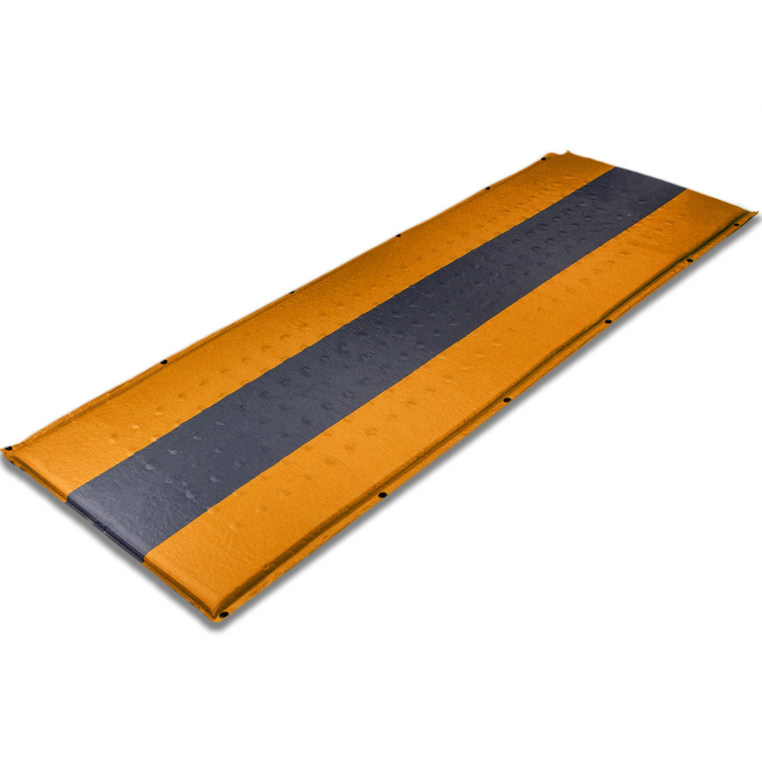 V610-SELMATS8573-OR-SIN-218850-00 Self Inflating Mattress Sleeping Pad Mat Air Bed Camping Camp Hiking Joinable - orange - Image 1