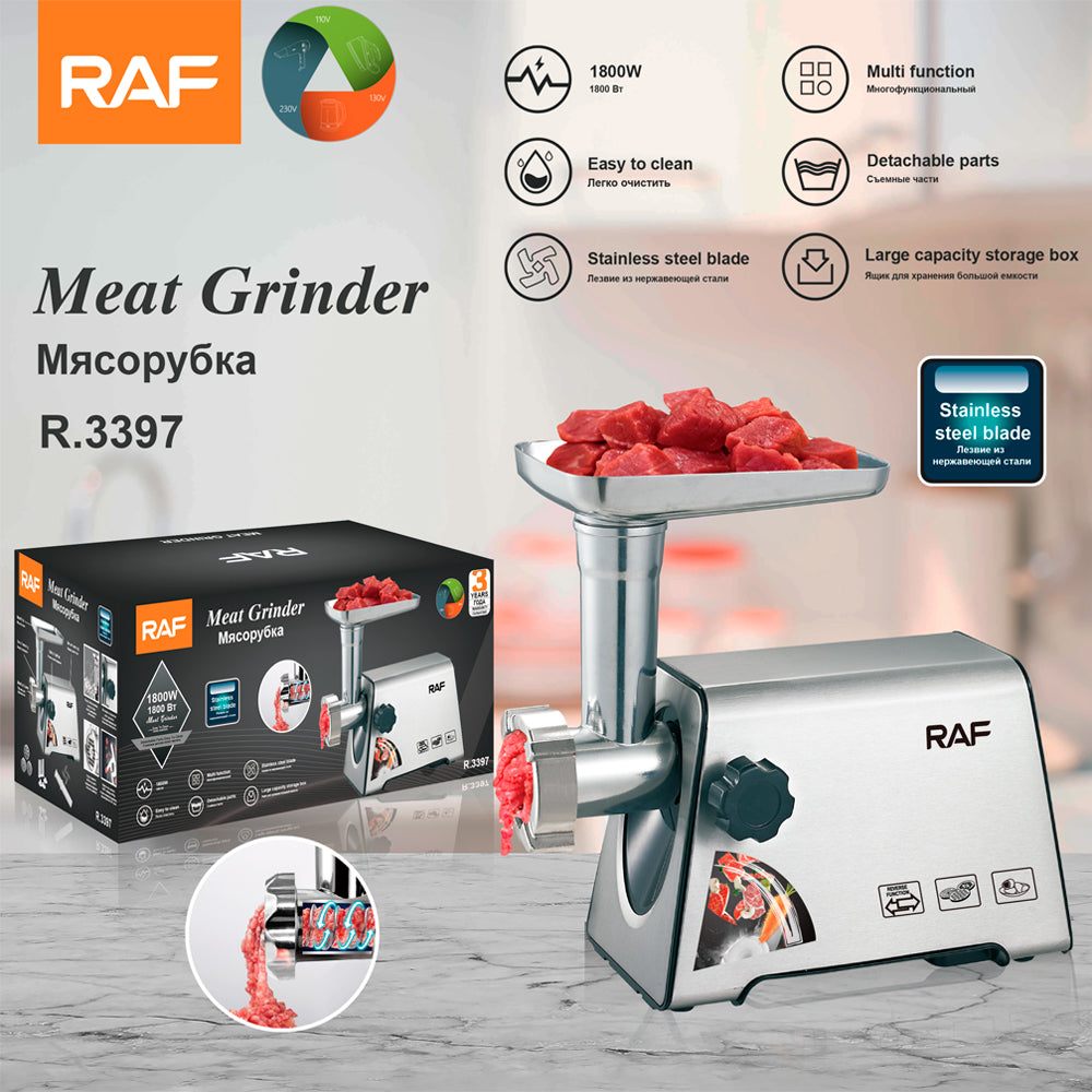 V612-SOK_MEAT-202505080932-00 Electric Meat Grinder stainless steel Powerful Multi-Functional grinder kebbe maker - Image 1