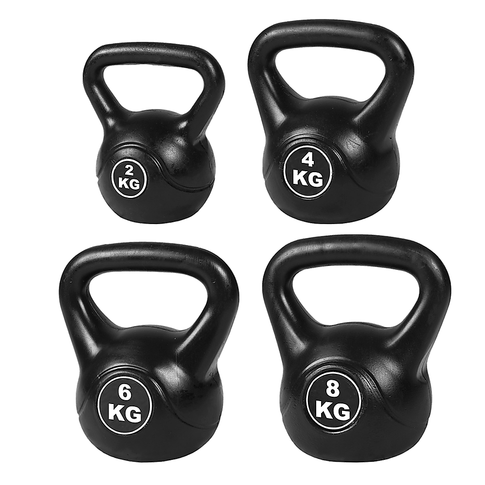 V63-799357-9183-00 4pcs Exercise Kettle Bell Weight Set 20KG - Image 1