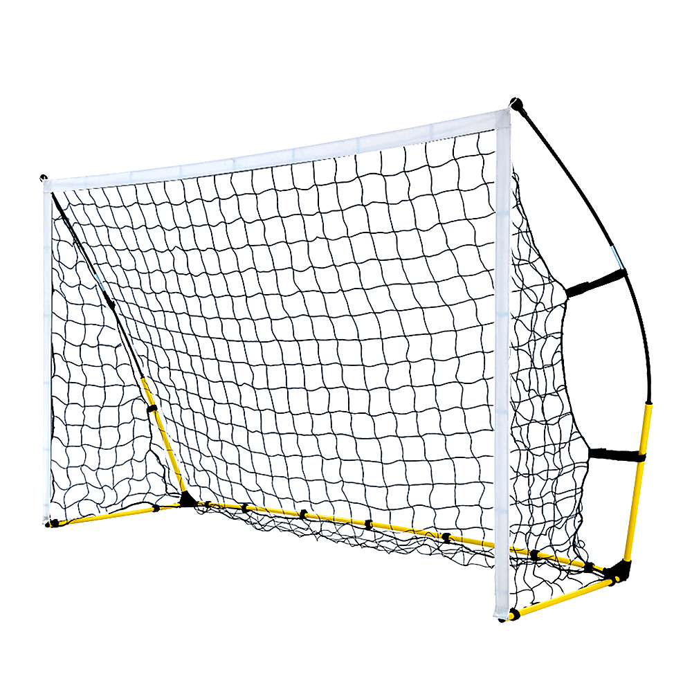 V63-799407-9188-00 8' x 5' Soccer Football Goal Foot Portable Net Quick Set Up - Image 1