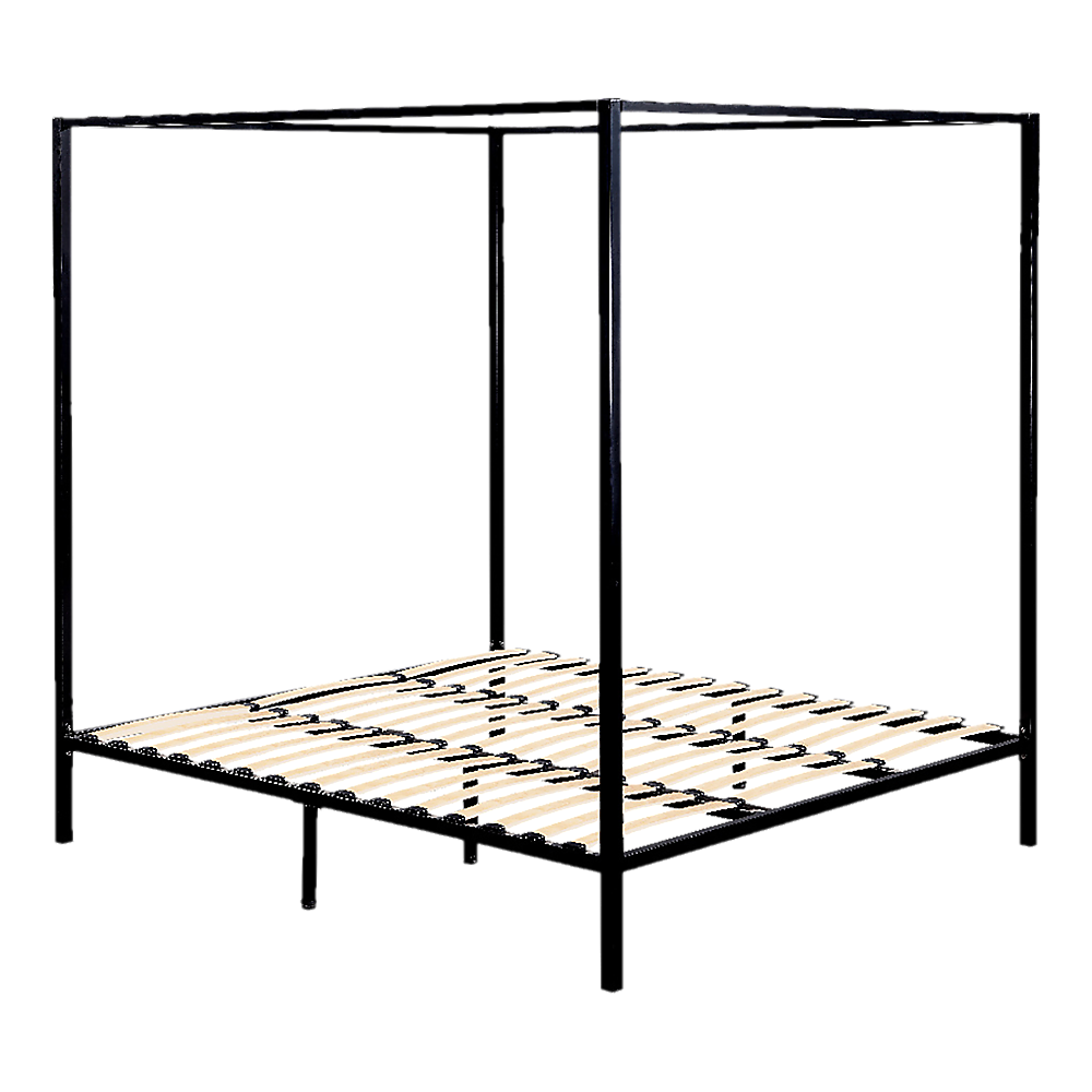 V63-817863-9362-00 4 Four Poster King Bed Frame - Image 1