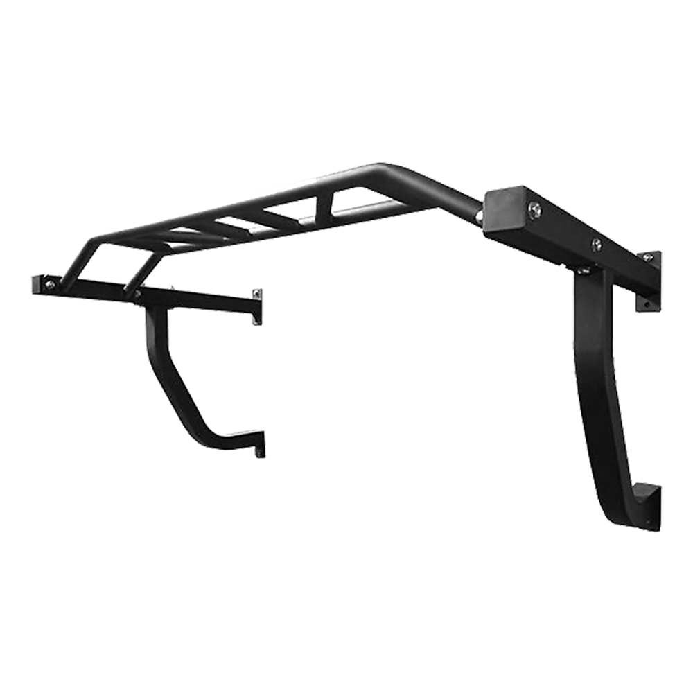V63-822411-14228-00 Wall Mounted Multi Grip Chin Up Bar Upper Body Training - Image 1