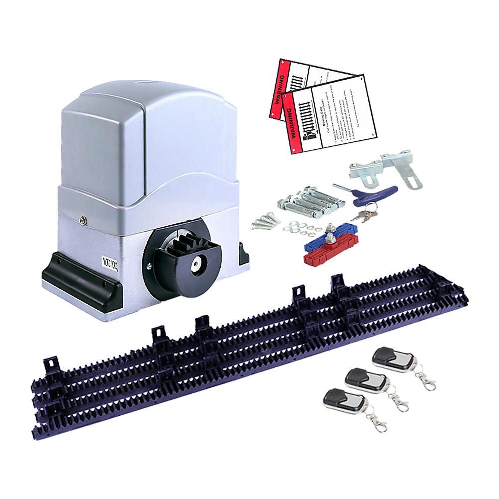 V63-823091-14812-00 1200KG Auto Slide Sliding Gate Opener Automatic w 4m Rail - Image 1