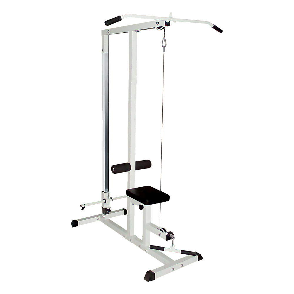 V63-824001-26003-10 Home Fitness Multi Gym Lat Pull Down Workout Machine Bench Exercise - Image 1