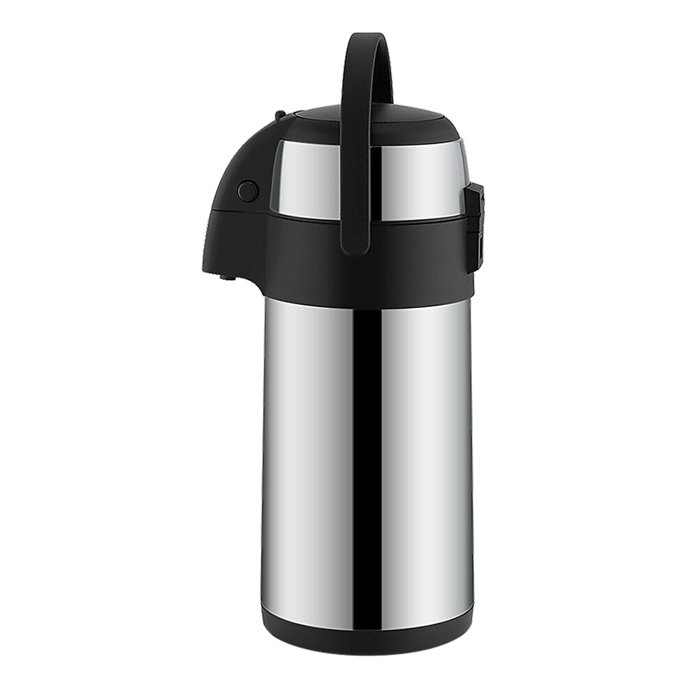 V63-824721-17358-00 Air Pot for Tea Coffee 5L Pump Action Insulated Airpot Flask Drink Dispenser - Image 1