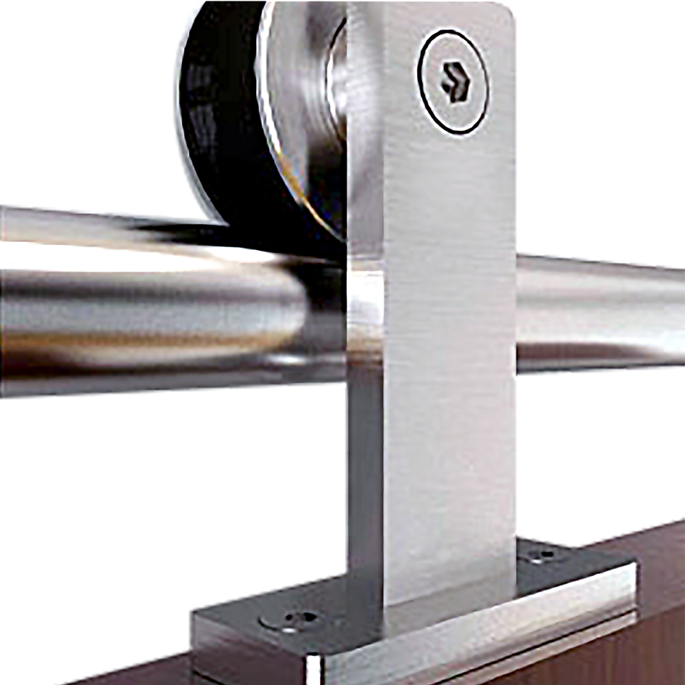 V63-827461-26310-00 Sliding Barn Door Hardware Stainless Steel - Image 1