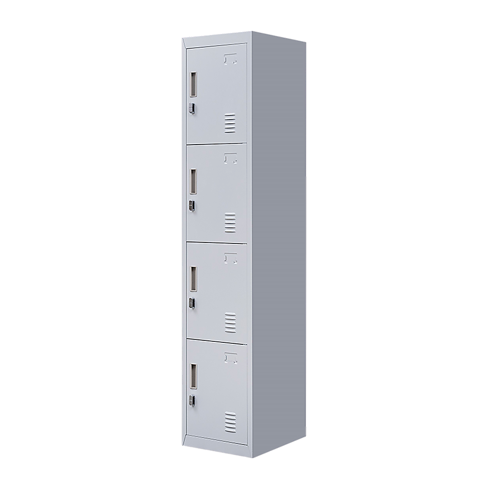 V63-832511-202504141136-00 4-Door Vertical Locker for Office Gym Shed School Home Storage - Image 1