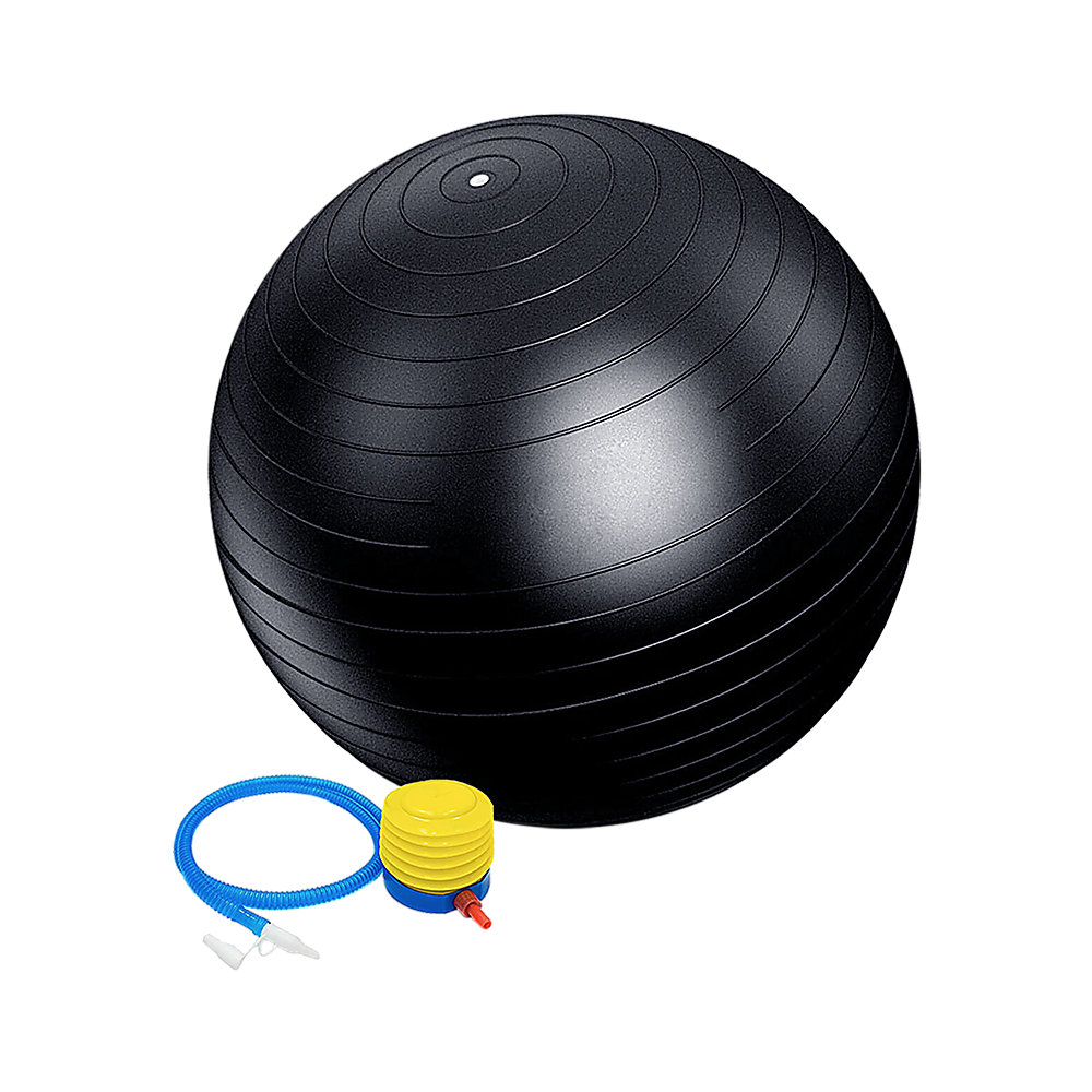 V63-833581-21979-00 75cm Static Strength Exercise Stability Ball with Pump - Image 1