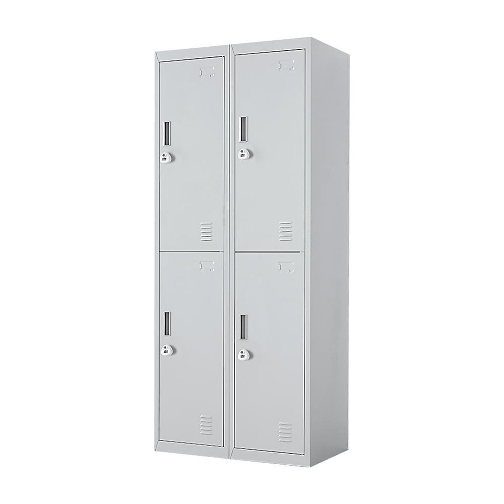 V63-834591-202504141102-00 Four-Door Office Gym Shed Storage Locker - Image 1