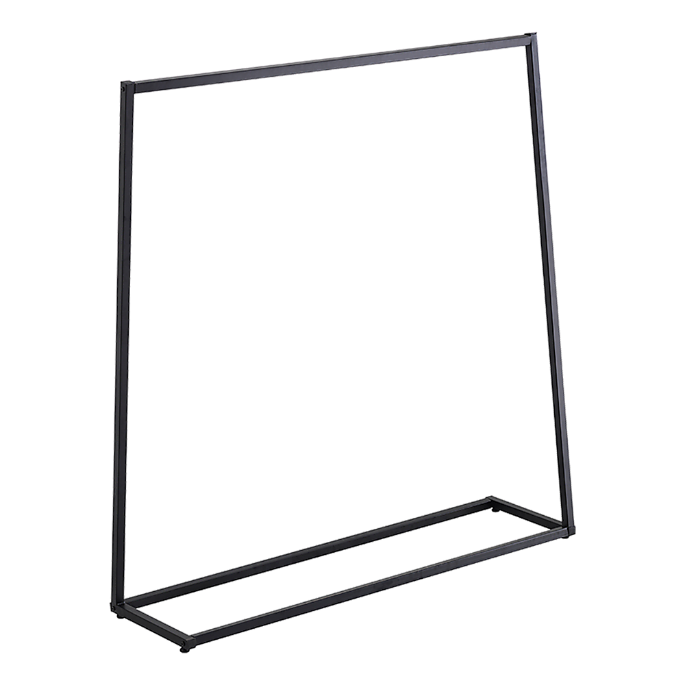 V63-835721-26634-00 Commercial Clothing Garment Rack Retail Shop Black - Image 1