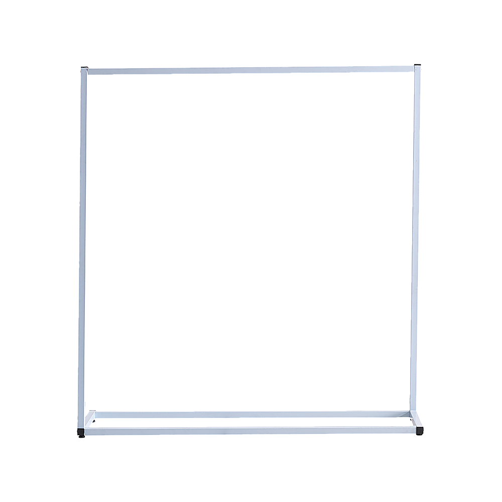 V63-835731-26630-06 Commercial Clothing Garment Rack Retail Shop White - Image 1