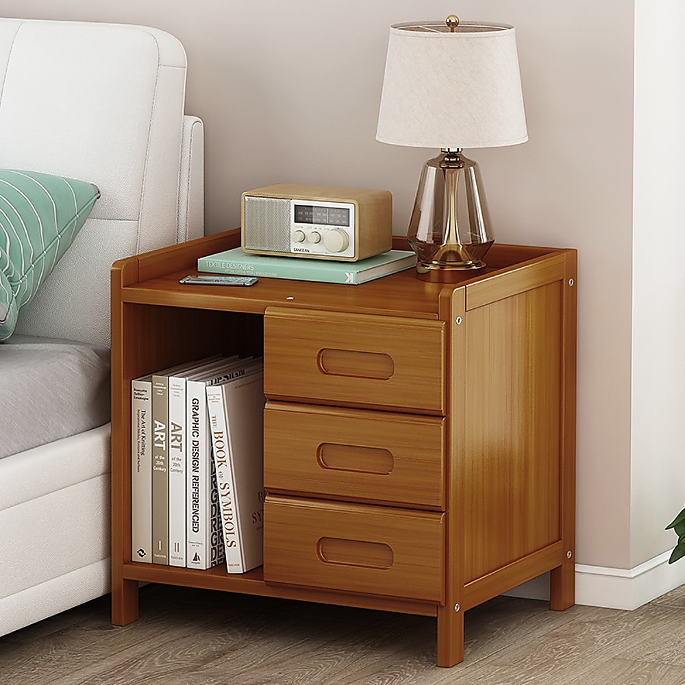 V63-838011-62e3a0622dde6.1000x1000-00 Bamboo Bedside Table Nightstand Storage Bedroom Sofa Side Stand - Image 1