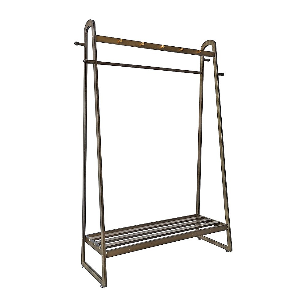 V63-840821-219282-00 160x100cm Clothes Rack Slim Stylish Space Saving - Image 1