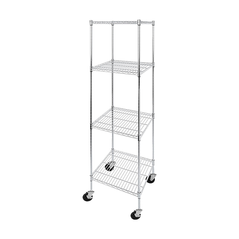 V63-841241-81860-00 Modular Wire Storage Shelf 600 x 600 x 1800mm Steel Shelving - Image 1