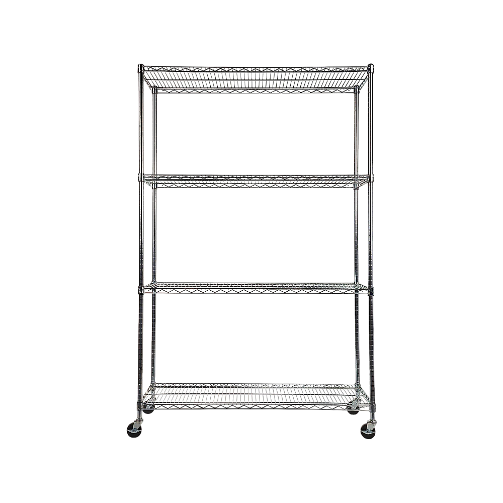 V63-841441-81857-00 Modular Wire Storage Shelf 900 x 450 x 1800mm Steel Shelving - Image 1