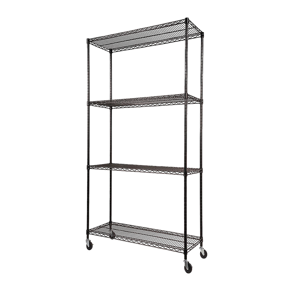 V63-841451-81856-00 Modular Wire Storage Shelf 900 x 450 x 1800mm Steel Shelving - Image 1