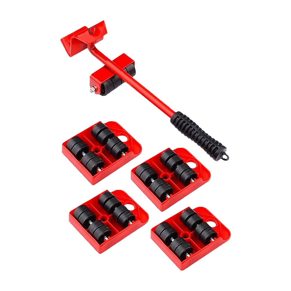 V63-847671-202503121905-00 4 X All-purpose Dolly Plastic Heavy Duty Furniture Mover Slider Set - Image 1