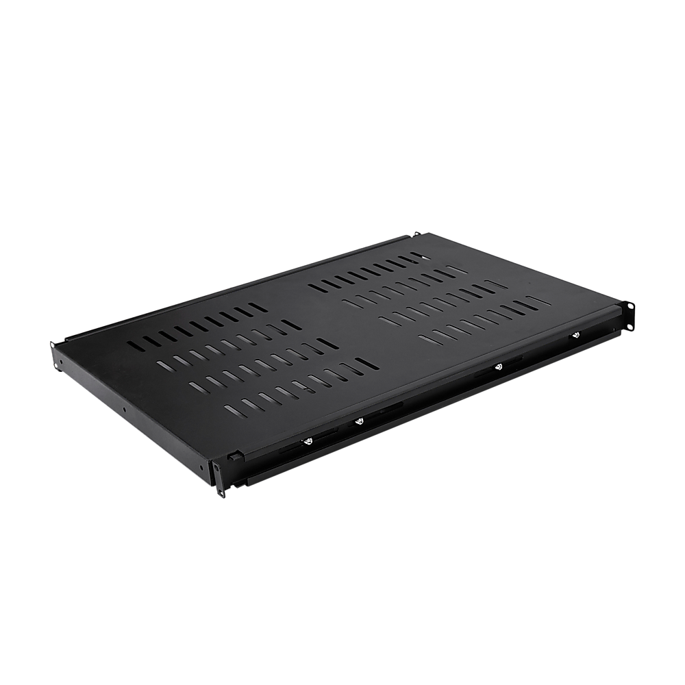 V63-932021-202504221555-00 1U 1RU Sliding Shelf 26" Inch Deep Vented for 19" Rack System Server Cabinet - Image 1