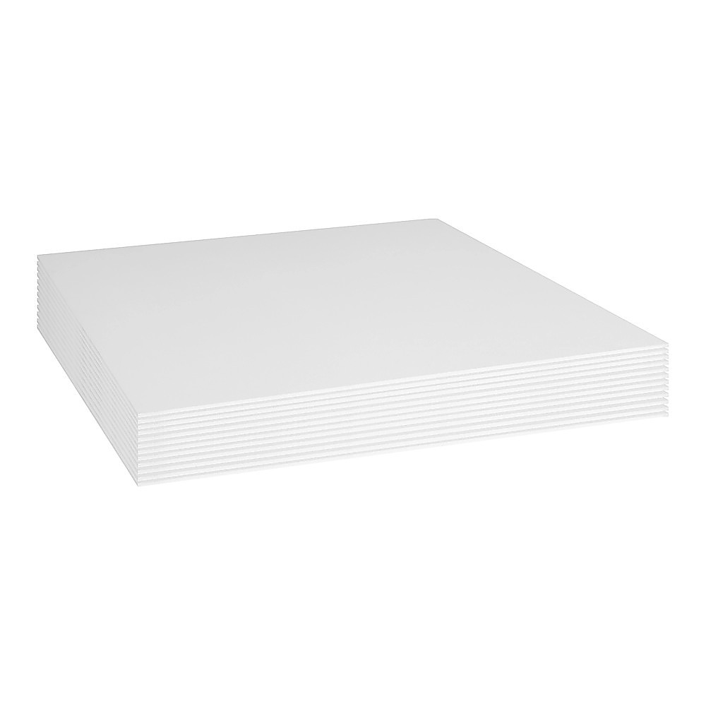 V63-952641-202507071122-00 12x Smooth Drop Ceiling Tile 2ft x 2ft PVC Ceiling Panel - Image 1