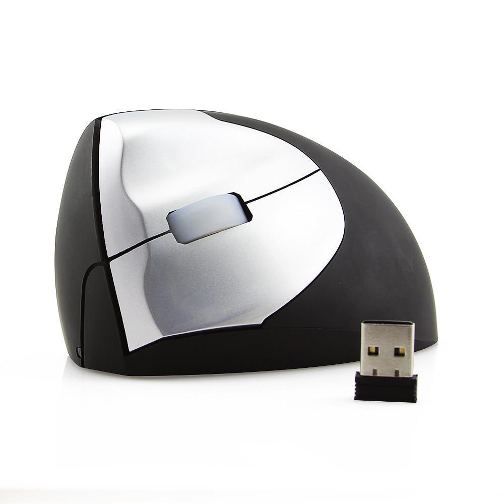 V633-VERTICAL-WL-LEFT-167780-00 ErgoFeel Vertical Ergonomic Mouse - Left Handed - Wireless - Image 1