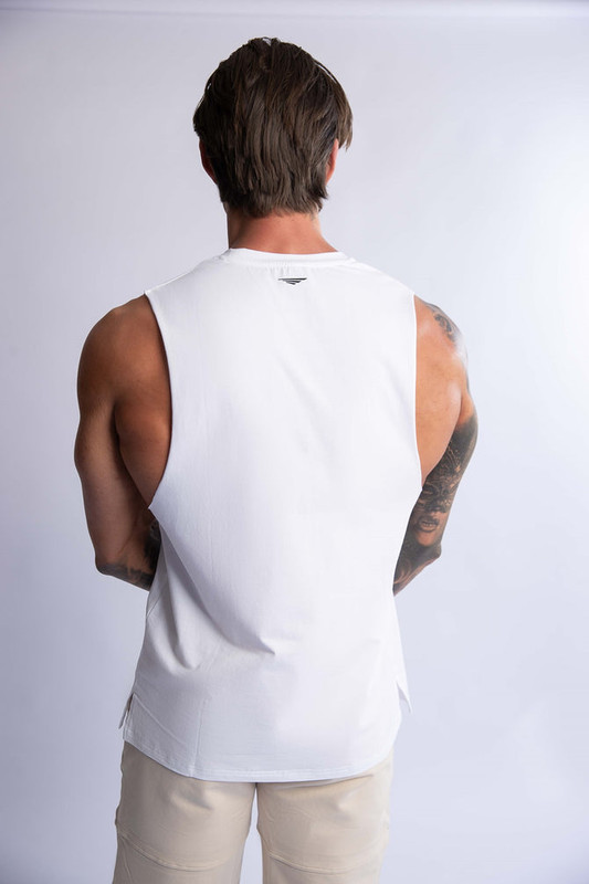 V697-MENS-CREW-COTTON-TANK-WHITE-SMALL-218091-01 HARD HITTERS MEN'S CREW COTTON TANK WHITE SMALL - Image 1