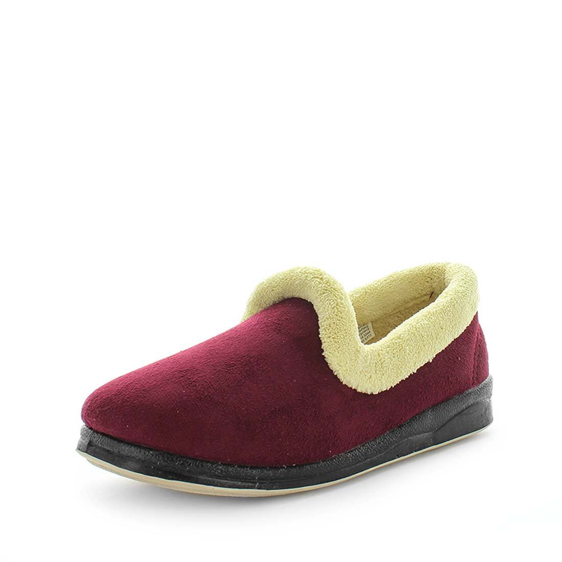 V717-9333333092963-186930-00 Panda PEMILLE Slippers Uggs Burgundy Shoe 8 - Image 1