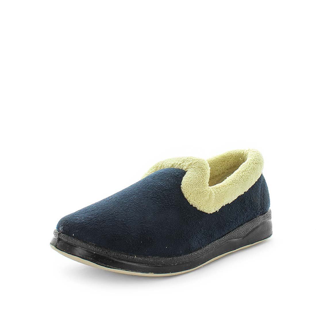 V717-9333333104635-187154-00 Panda PEMILLE Slippers Uggs Navy Shoe 8 - Image 1