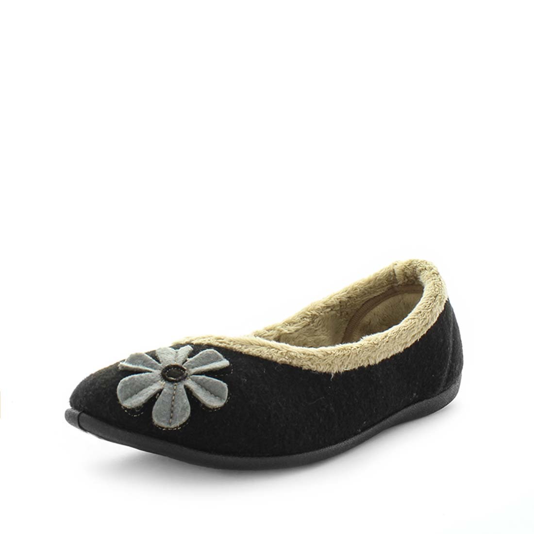 V717-9333333440214-187092-00 Panda PELGIN Slippers Uggs Black Shoe 10 - Image 1