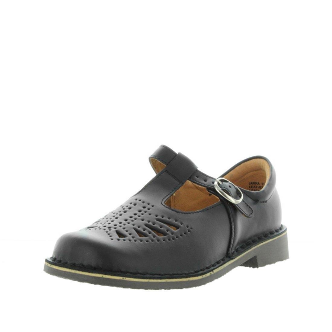 V717-9333333650149-192216-00 WILDE SCHOOL Girl's JARRA School Black/Smooth Shoe 7US - Image 1