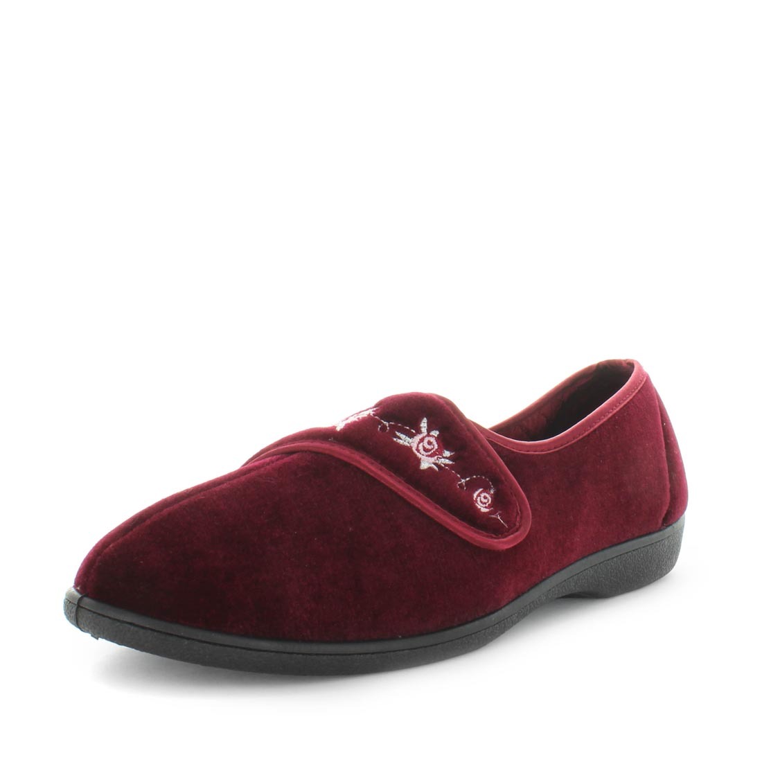 V717-9333333670680-187325-00 Panda PELSABETIII Slippers Uggs Burgundy Shoe 8 - Image 1