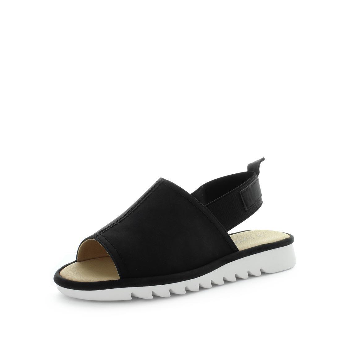 V717-AMARLY-BLACK-7-192046-00 AEROCUSHION Women's MARLY Sandals Black Shoe 7US - Image 1