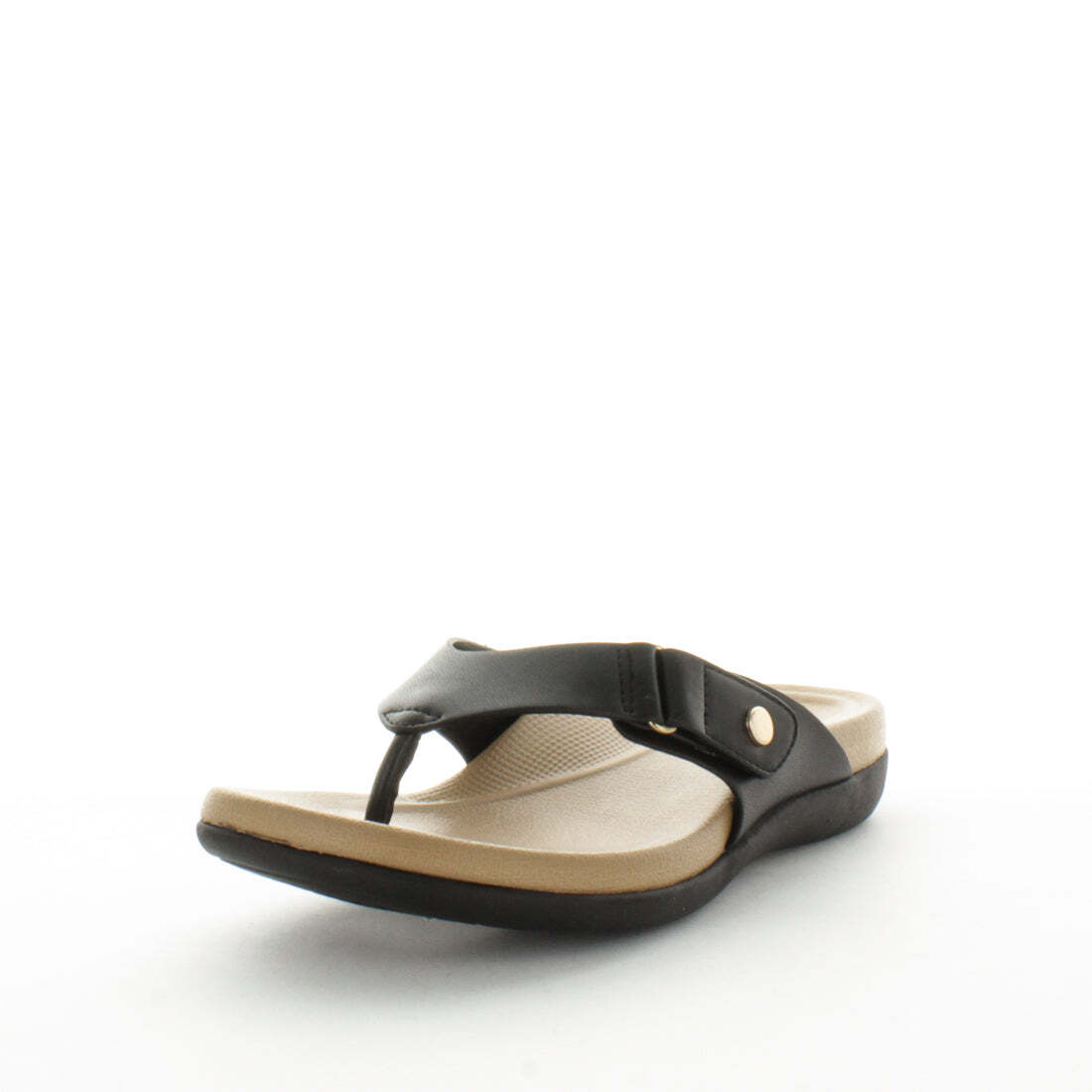 V717-AMESPY-BLACK-38-193750-00 AEROCUSHION Women's MESPY Slides Black Shoe 38EU - Image 1