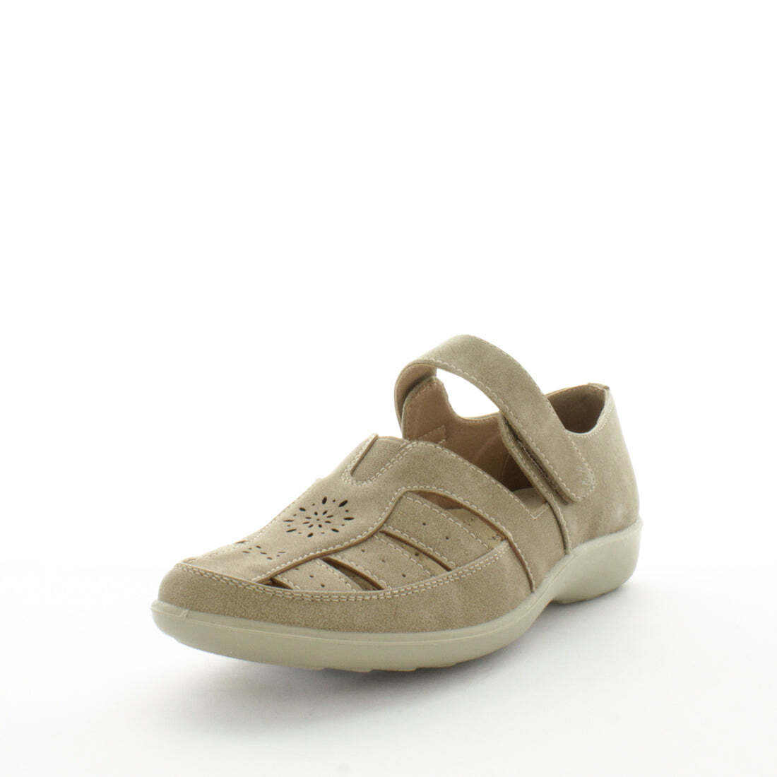 V717-AMURPHY-BEIGE-9-192909-00 AEROCUSHION Women's MURPHY Sandals Beige Shoe 9US - Image 1