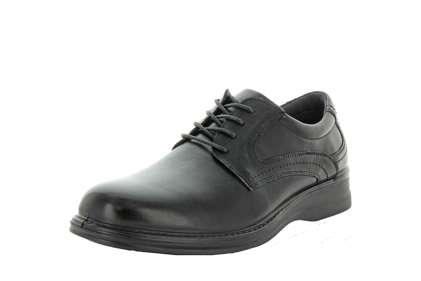 V717-CTYRANT-BLACK-44-192986-00 CHURCHILL Boy's TYRANT School Black Shoe 44EU - Image 1