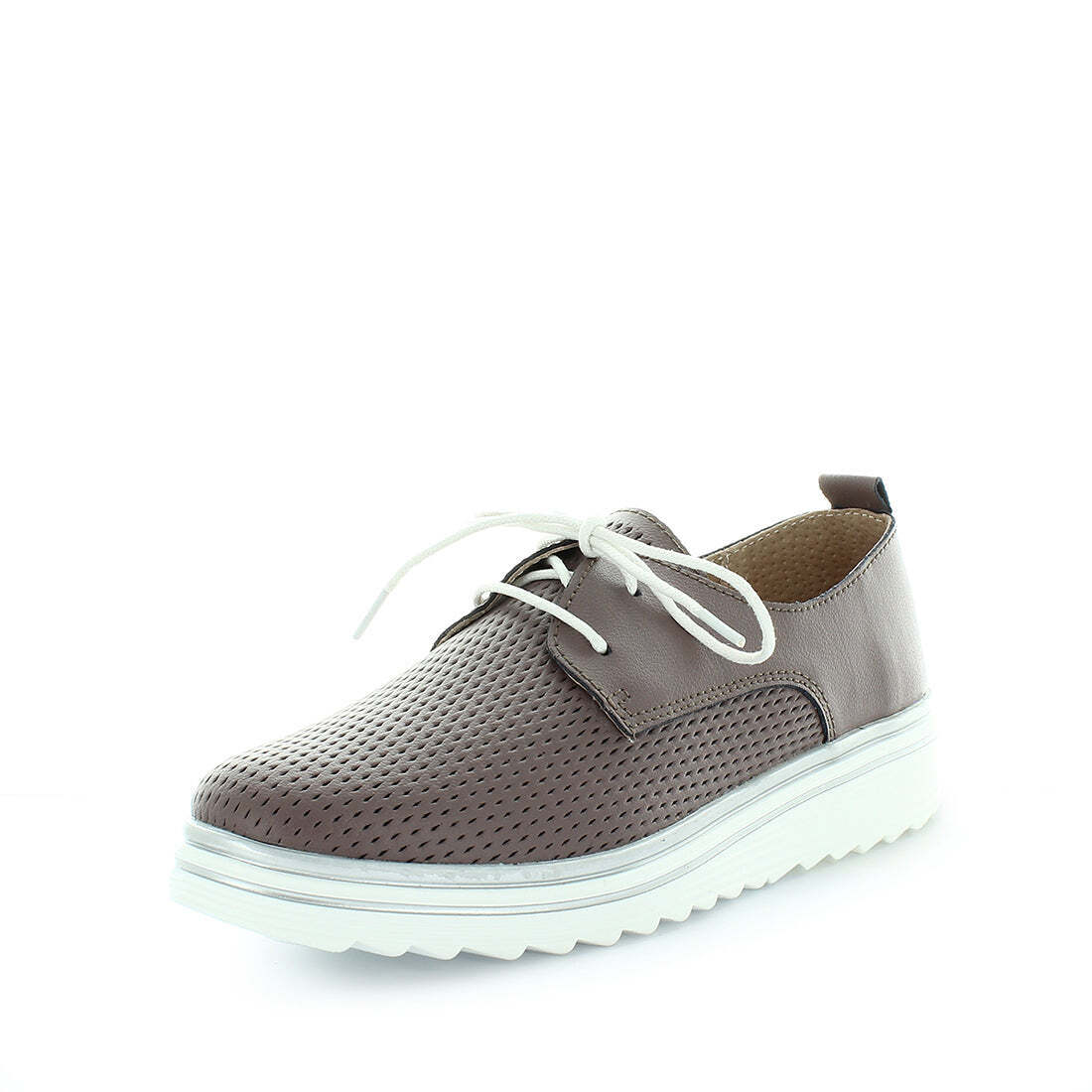 V717-JBCARNATION-MSHSMT-41-188568-00 JUST BEE Women's CARNATIONA Sneakers Mushroom Smooth 41EU - Image 1